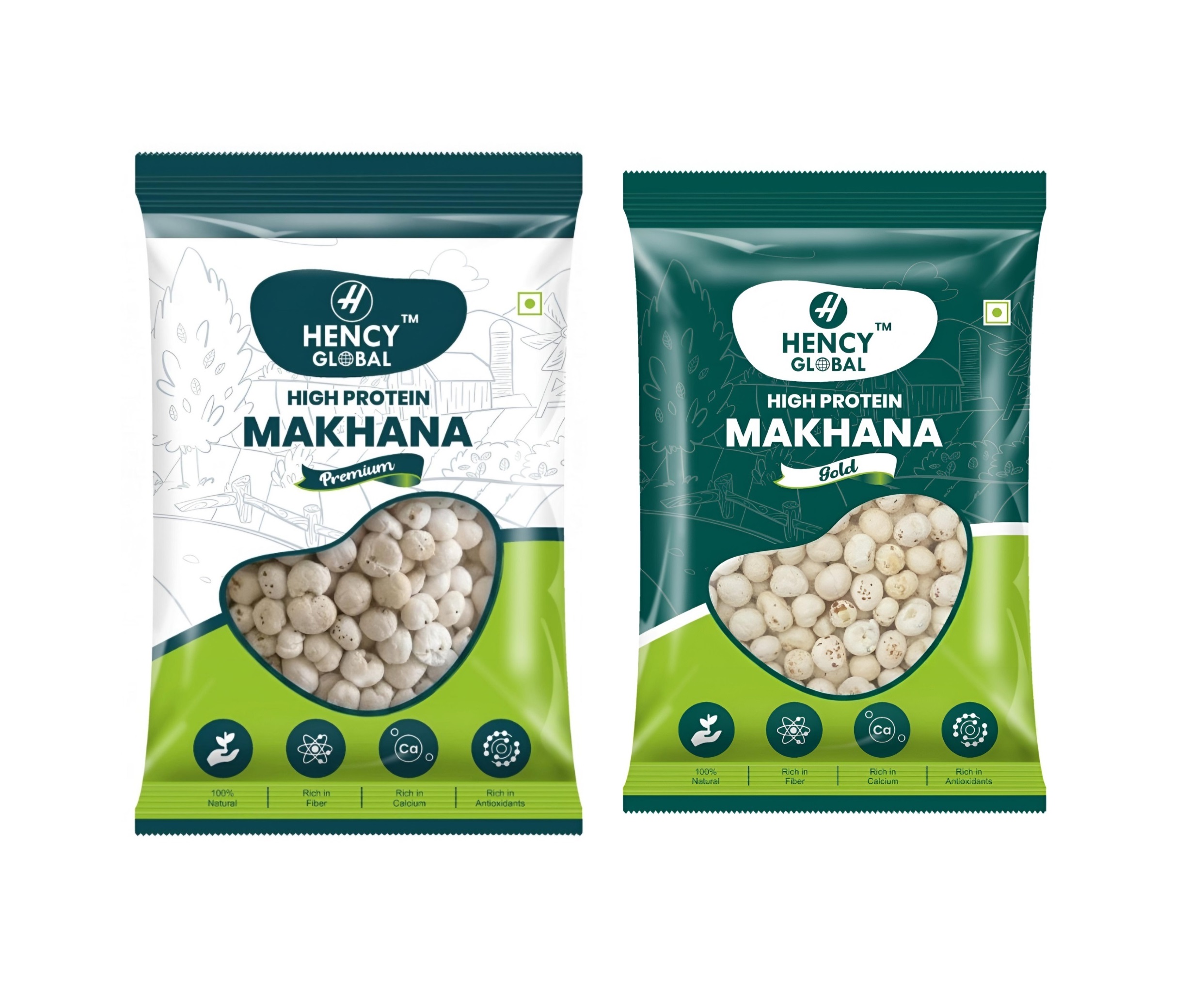 Combo Set Makhana 500gm