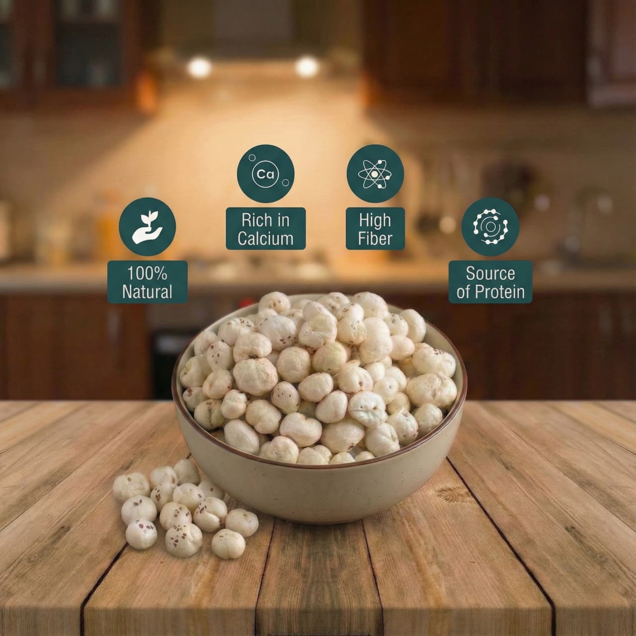 Combo Set Makhana 500gm - Image 4