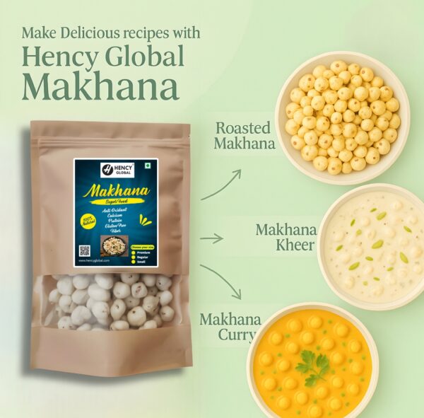 Premium Big Size Makhana 100g (Pack of 3) - Image 4
