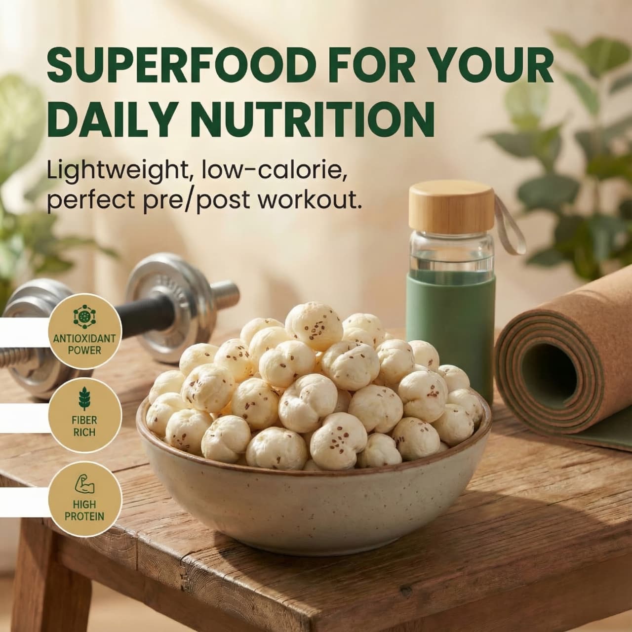 Combo Set Makhana 500gm - Image 7